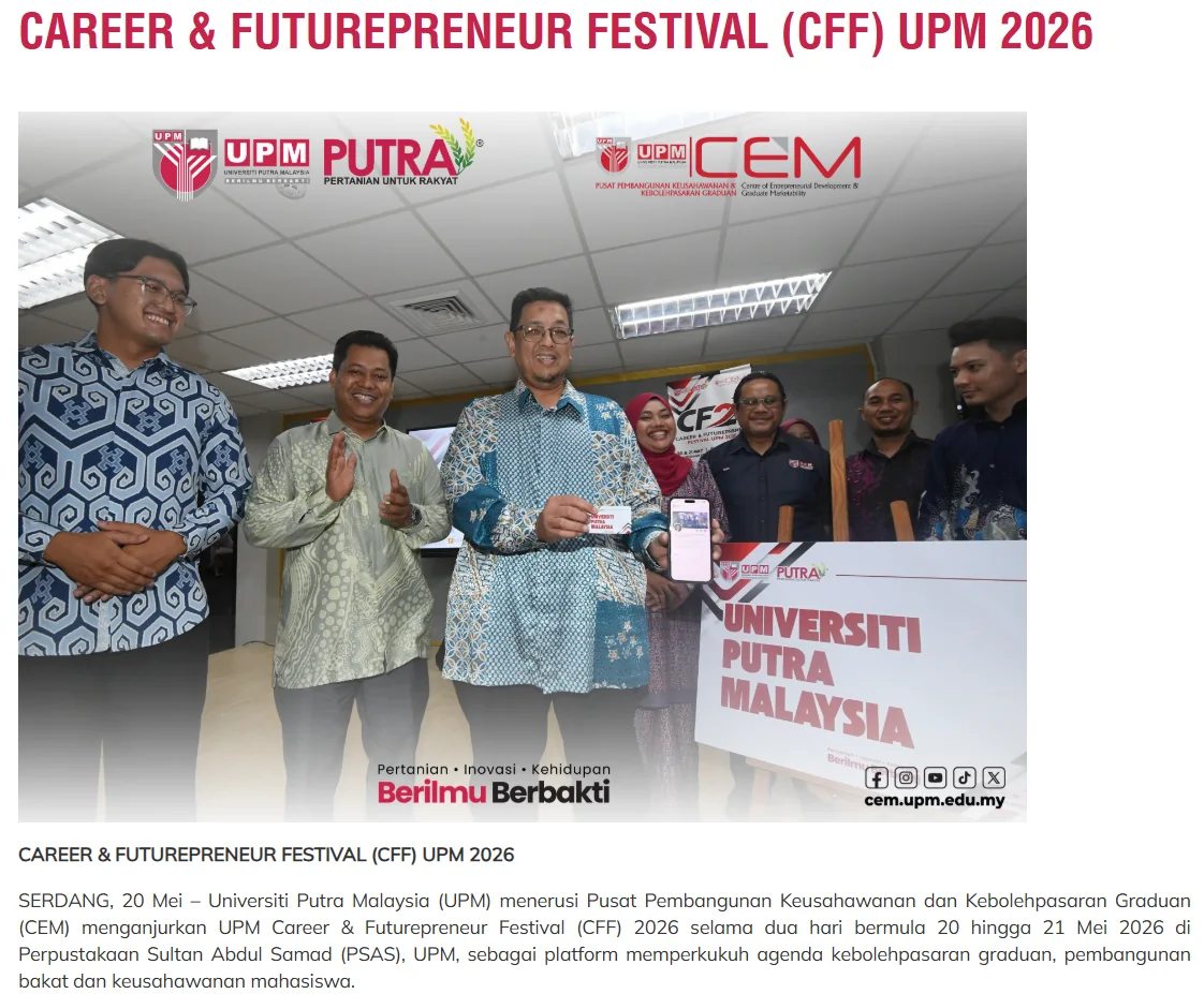 Career and Futurepreneur Festival official coverage